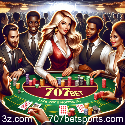 Experiência Imersiva: O Cassino Ao Vivo da 707bet